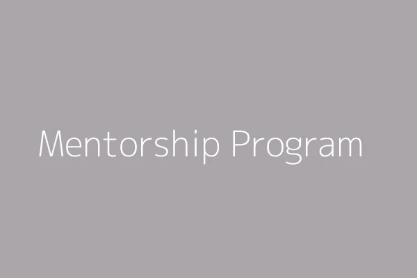 Personal Mentorship Program